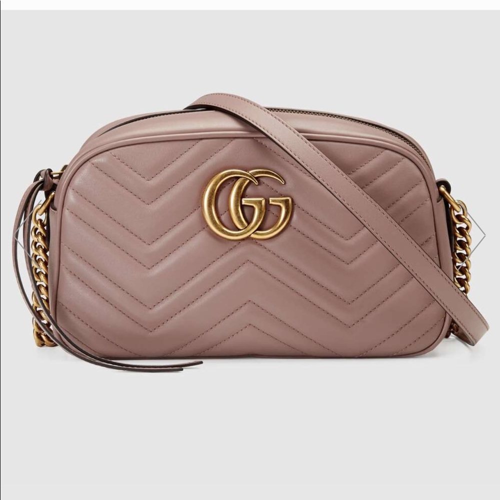 GG Marmont small matelassé shoulder bag - Picture 1 of 8